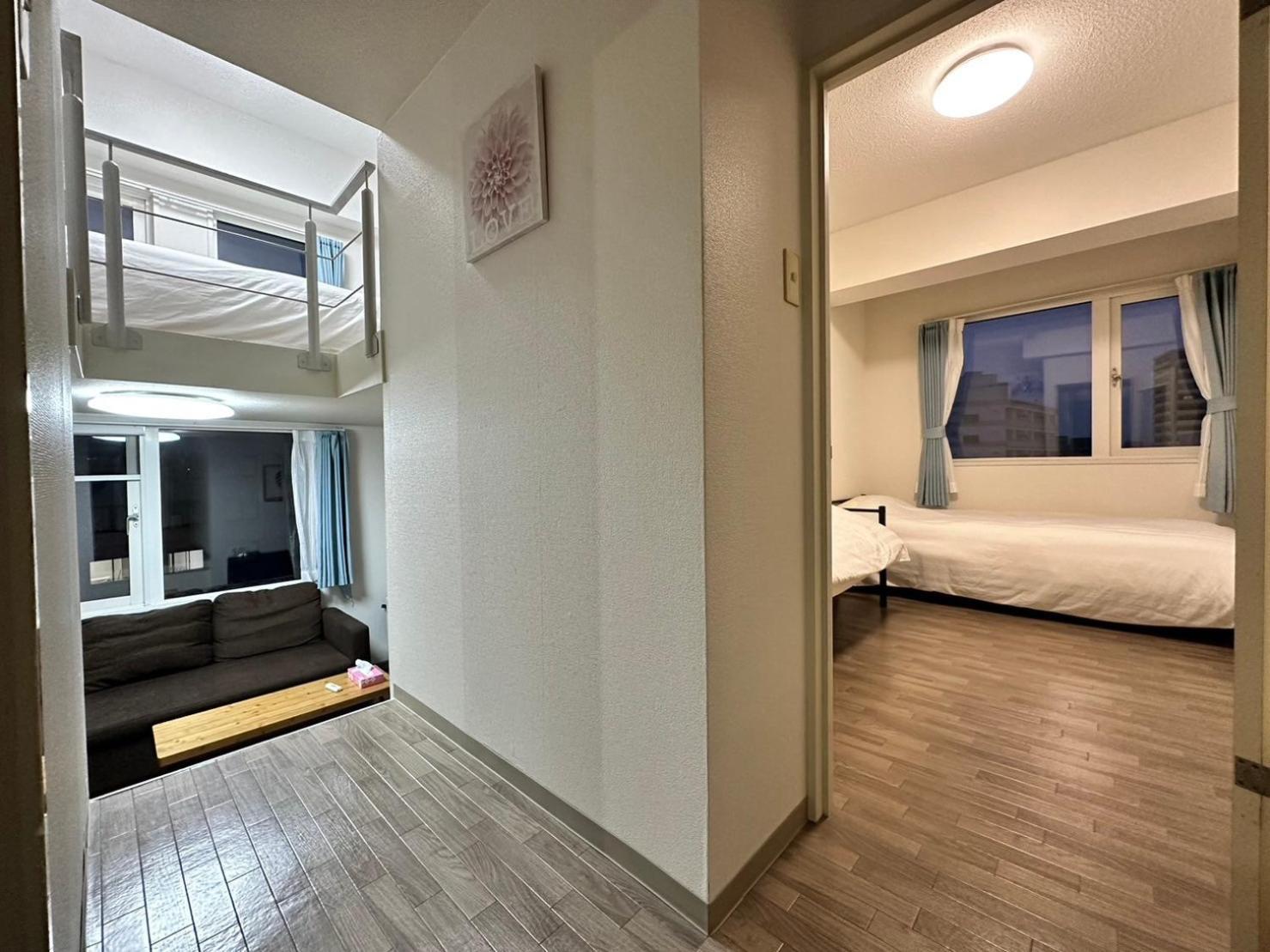 Apartamento Ams Hiragishi 11 Rm 502 平岸駅から3分 解放感あって明るいお部屋 家族やお友達と 札幌ドームや中心部まで1駅 Exterior foto